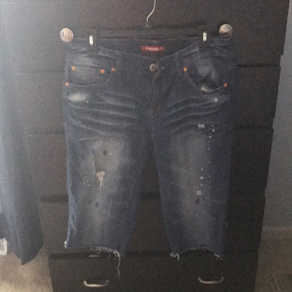 NWOT sz.13, distressed crop jeans by Unionbay